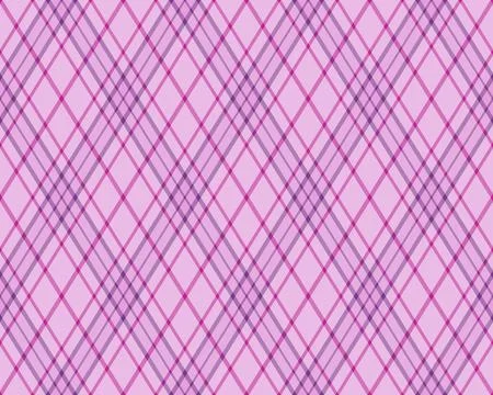 Elegant diagonal plaid pattern in soft pink and purple hues.  Perfect for tex 스톡 일러스트