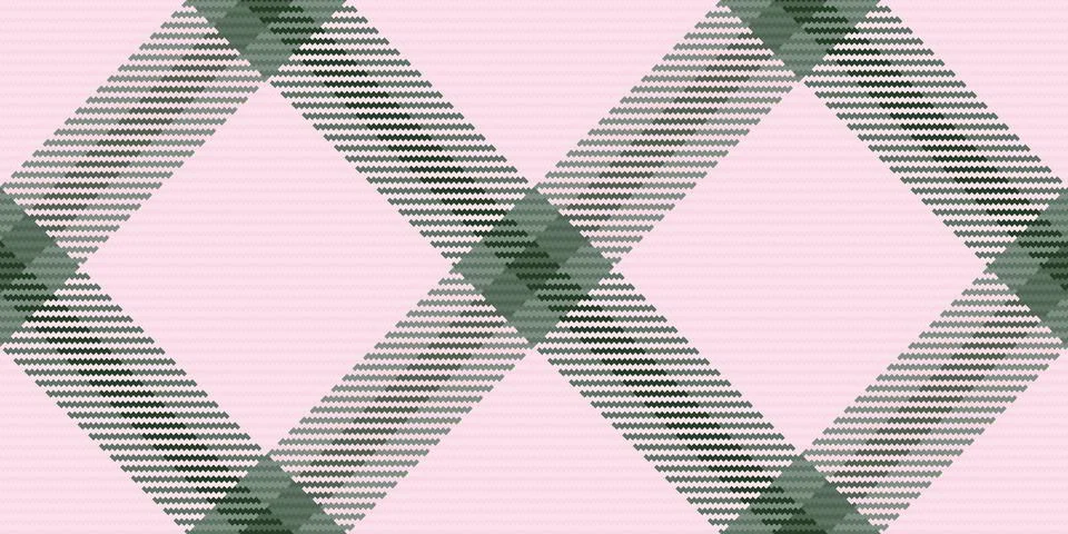 Elegant diagonal plaid pattern in soft pink and sage green.  Perfect for text 스톡 일러스트