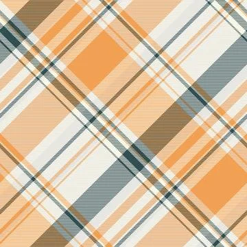 Elegant diagonal plaid pattern in warm autumnal hues.  Perfect for textile de 스톡 일러스트