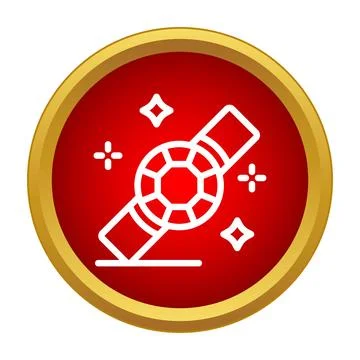 Elegant diamond ring icon symbolizing luxury and engagement Stock Illustration