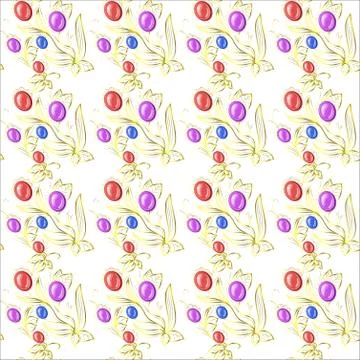 Elegant diamonds texture. Vector illustration. Stock Illustration