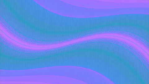 Elegant digital seamless loop animation of a curved wire structure. 3d rendering Stock Footage 232112779