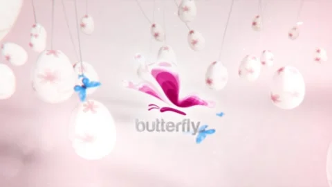 Elegant Eggs Swing Stock After Effects