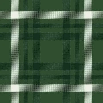 Elegant evergreen plaid pattern.  Perfect for textile design, apparel, home d Stock Illustration