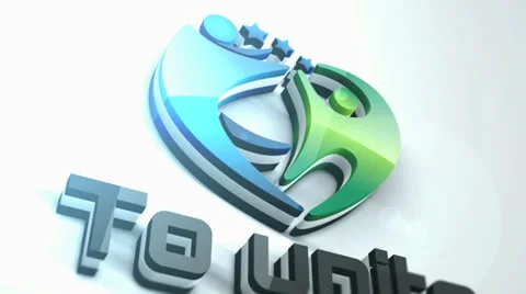 Elegant Extrusion logo Stock After Effects