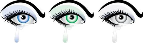 Elegant Eye Stock Illustration
