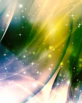 Elegant festive abstract background with lines and stars Stock Illustration