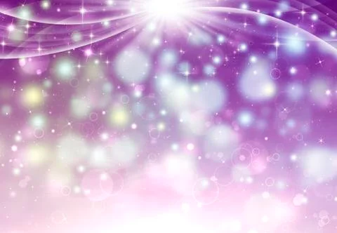 Elegant festive abstract background with rays and stars Stock Illustration