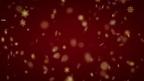 Elegant festive Christmas background with falling golden sparkling 스톡 동영상 346920153