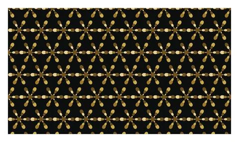 Elegant floral pattern background with warm toned petals on a sophisticated.. Stockillustratie