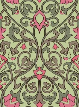 Elegant floral pattern. Stock Illustration