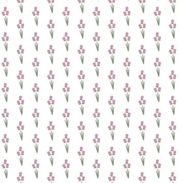 Elegant floral pattern in small hand draw flowers. Liberty style. Floral Illustrazione stock