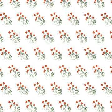 Elegant floral pattern in small hand draw flowers. Liberty style. Floral se.. Illustrazione stock