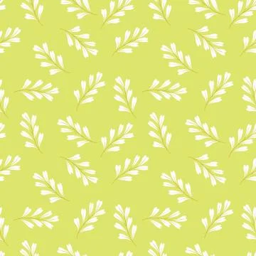 Elegant floral vector seamless pattern Stock Illustration