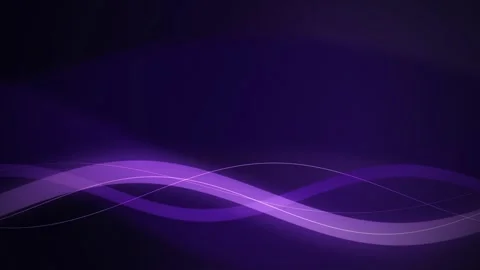 Elegant flowing wave lines glide in a seamless loop Stock Footage 341401728