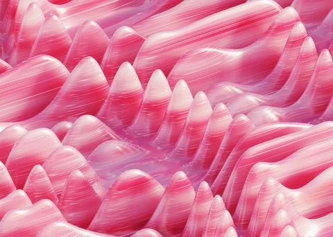 Elegant Fluid Waves Abstract Texture with Smooth Flowing Shapes Stock Illustration