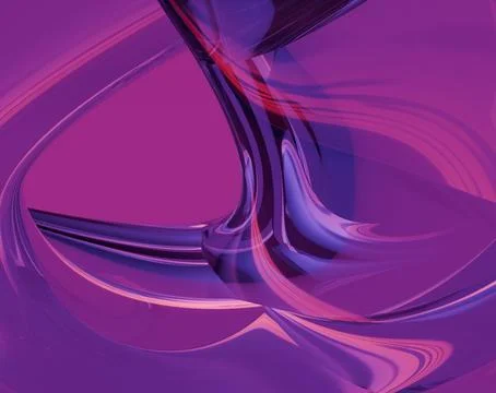 Elegant Fluid Waves Abstract Texture with Smooth Flowing Shapes Stock Illustration