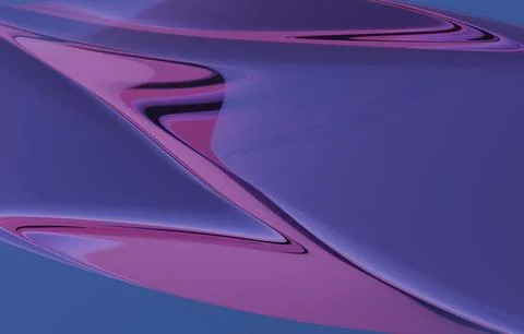 Elegant Fluid Waves Abstract Texture with Smooth Flowing Shapes Stock Illustration