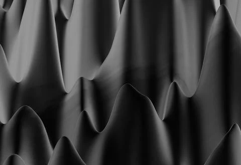 Elegant Fluid Waves Abstract Texture with Smooth Flowing Shapes Stock Illustration