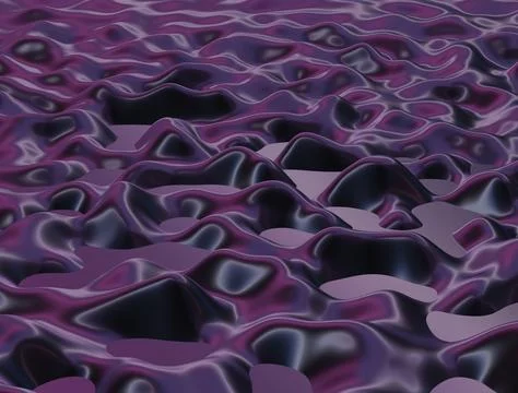 Elegant Fluid Waves Abstract Texture with Smooth Flowing Shapes Stock Illustration