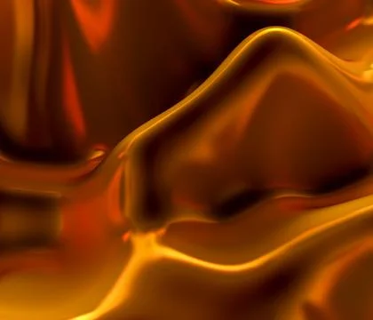 Elegant Fluid Waves Abstract Texture with Smooth Flowing Shapes Stock Illustration