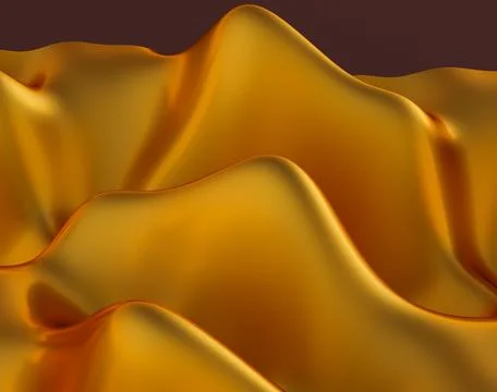 Elegant Fluid Waves Abstract Texture with Smooth Flowing Shapes Stock Illustration