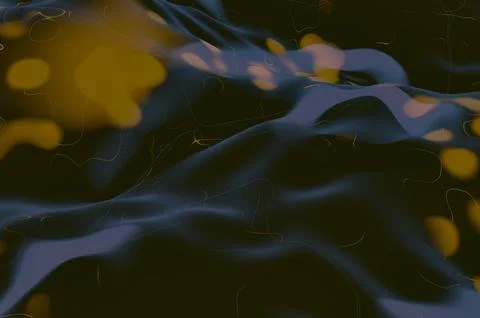 Elegant Fluid Waves Abstract Texture with Smooth Flowing Shapes Stock Illustration