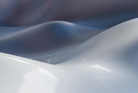 Elegant Fluid Waves Abstract Texture with Smooth Flowing Shapes Stock Photos