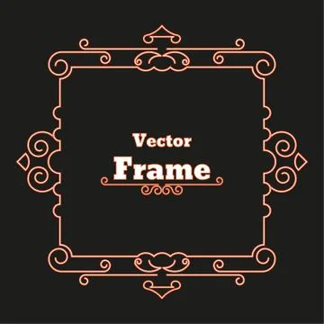Elegant frame Illustration