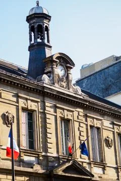 Elegant French architecture Stock Photos