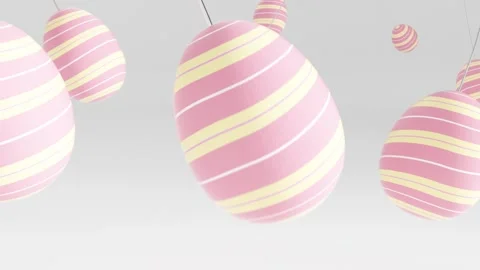 Elegant Funky Eggs Swing Stock Footage 306149408