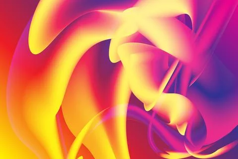 Elegant fusion of harmonious elements embracing a fluid wavy style creative 스톡 일러스트