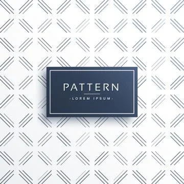 Elegant geometric lines pattern vector Stock Illustration
