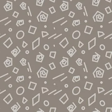 Elegant geometric pattern design for textile and wrapping applications with.. Illustrazione stock