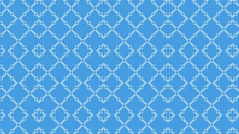 Elegant geometric pattern, looping animated background, beautiful ornament Stock Footage 150952348