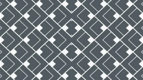Elegant geometric pattern, seamless looping animated background Stock Footage 148105540