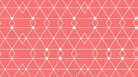 Elegant geometric pattern, seamless looping animated background Stock Footage 149494205