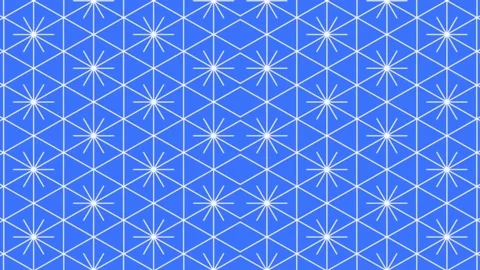 Elegant geometric pattern, seamless looping animated background Stock Footage 153866581