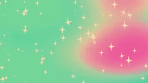 Elegant Geometric Pattern: Vibrant Gradient Loop with Subtle Particle Motion Stock Footage 283454382