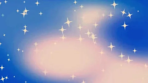 Elegant Geometric Pattern: Vibrant Gradient Loop with Subtle Particle Motion Stock Footage 283454388