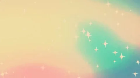 Elegant Geometric Pattern: Vibrant Gradient Loop with Subtle Particle Motion Stock Footage 283454393