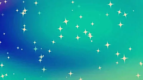 Elegant Geometric Pattern: Vibrant Gradient Loop with Subtle Particle Motion Stock Footage 283454395