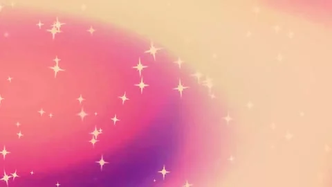 Elegant Geometric Pattern: Vibrant Gradient Loop with Subtle Particle Motion Stock Footage 283454411