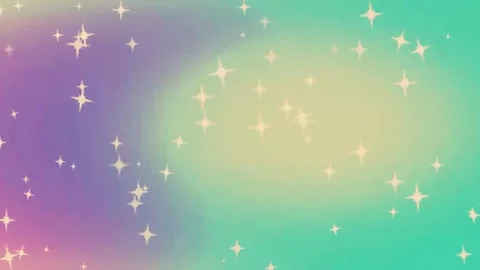 Elegant Geometric Pattern: Vibrant Gradient Loop with Subtle Particle Motion Stock Footage 283454443