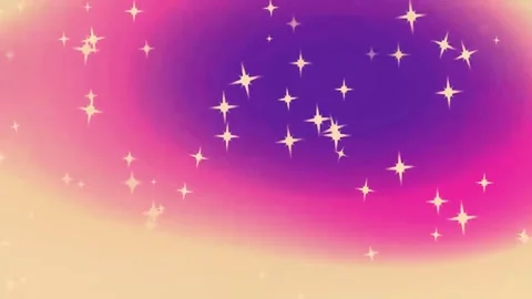 Elegant Geometric Pattern: Vibrant Gradient Loop with Subtle Particle Motion Stock Footage 283454447