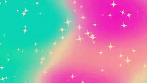 Elegant Geometric Pattern: Vibrant Gradient Loop with Subtle Particle Motion Stock Footage 283454476