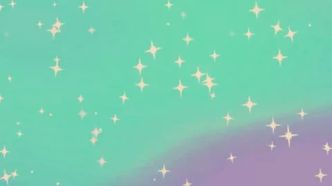 Elegant Geometric Pattern: Vibrant Gradient Loop with Subtle Particle Motion Stock Footage 283454480