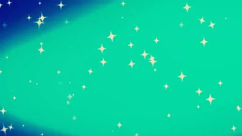 Elegant Geometric Pattern: Vibrant Gradient Loop with Subtle Particle Motion Stock Footage 283454481