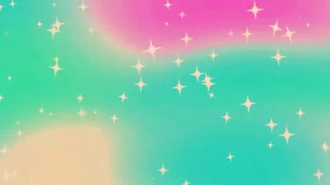 Elegant Geometric Pattern: Vibrant Gradient Loop with Subtle Particle Motion Stock Footage 283454487