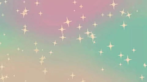 Elegant Geometric Pattern: Vibrant Gradient Loop with Subtle Particle Motion Stock Footage 283454488